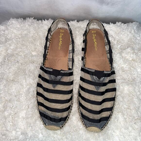 Joy and Mario Ryan Slip On Espadrille Flats - Picture 6 of 7